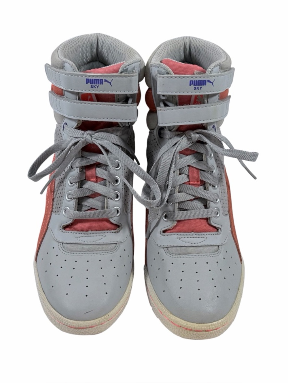 Puma Sky Wedge High Tops Sneakers Size 8 Women’s - Picture 3 of 14
